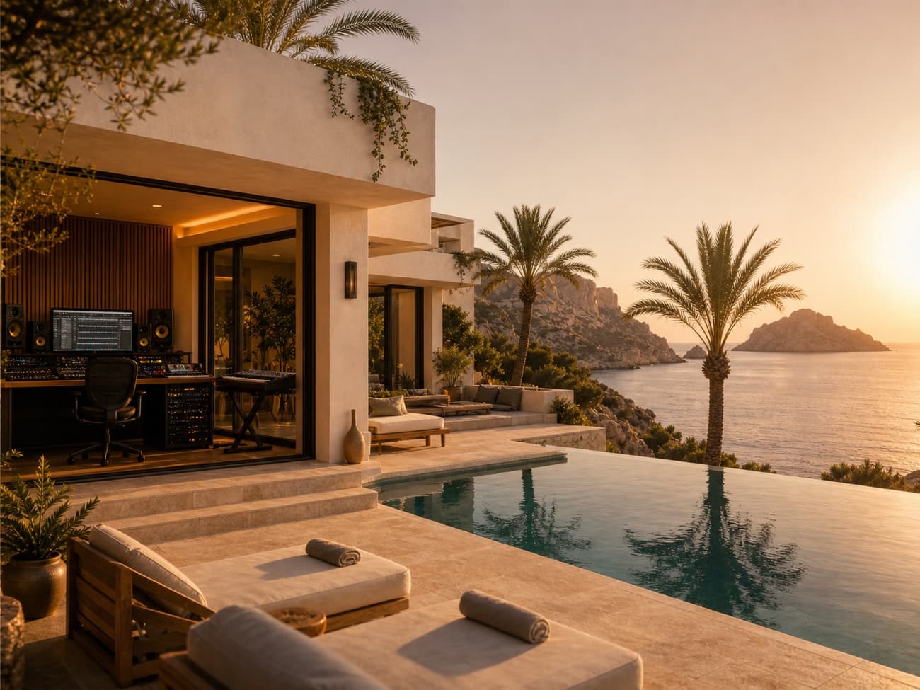 Ibiza coast and studio workshop preview